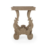 Christopher Knight Home® - Noble House - Lonedell French Country Accent Table with Square Top