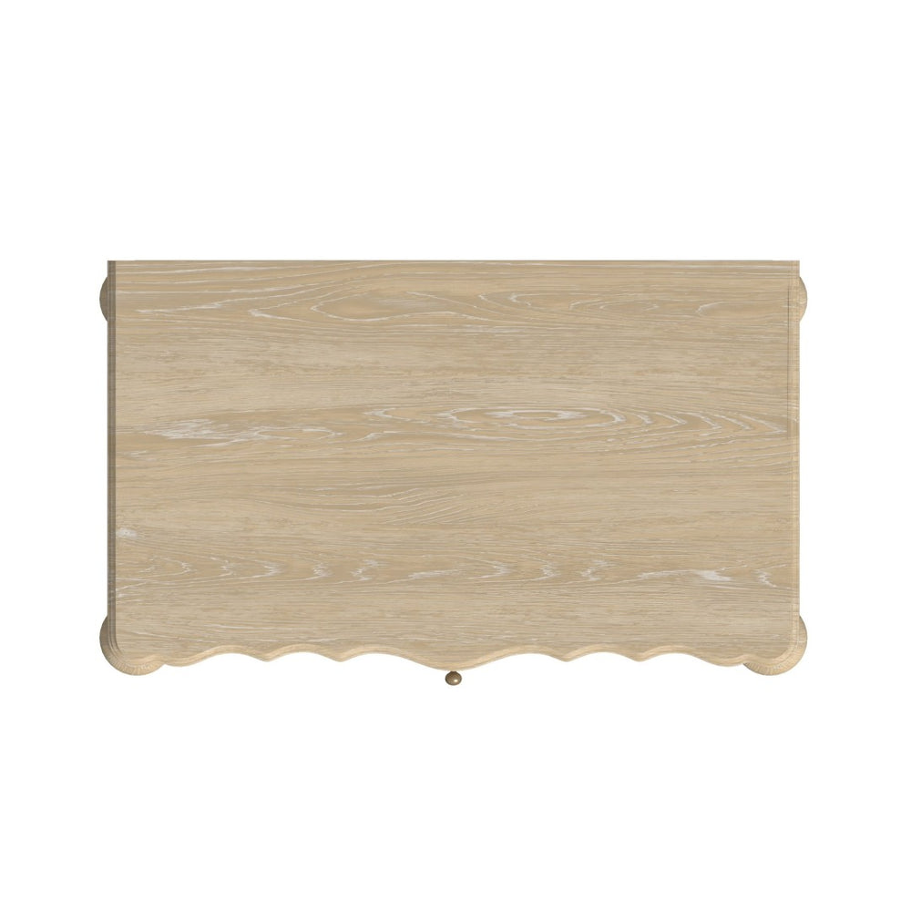 A.R.T. Furniture Haven Nightstand: Vintage Charm with Three Spacious Drawers for Timeless Cottage-Style Decor Blonde Oak 339141-2325