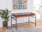 English Elm Steve Silver - Tamra - Desk With Drawers - Brown