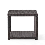 Christopher Knight Home® - Noble House - Boracay Outdoor Multibrown Wicker Accent Table