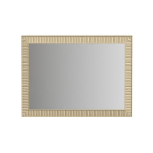 A.R.T. Furniture Eave II Landscape Mirror - Elegant Natural Wood Frame with Geometric Design for Timeless Décor 436120-1825