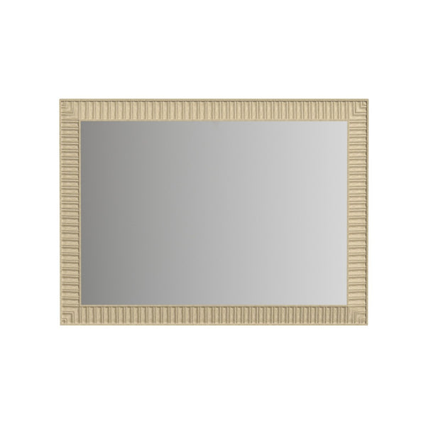 A.R.T. Furniture Eave II Landscape Mirror - Elegant Natural Wood Frame with Geometric Design for Timeless Décor 436120-1825