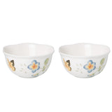 Lenox Butterfly Meadow 2-Piece Dessert Bowl Set Blue, WHITE PORCELAIN 890914