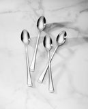 Lenox Portola Iced Teaspoons, Set of 4 Metallic, STAINLESS METAL 896002