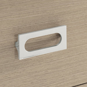 Bernhardt Bernhardt Modulum Dresser With Two-Tone Sahara & White Adobe Finish, 6 Soft-Close Drawers, Midcentury Charm 315050