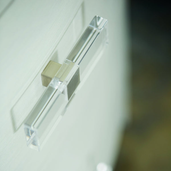 Bernhardt Bernhardt Axiom Oval Nightstand Modern Sculptural Bedside Table With Curved Front, Acrylic Hardware, 36"W X 21"D X 30"H 381213