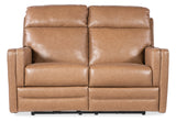 Twain Zero Gravity Power Loveseat w/Power Headrest and Lumbar Brown SS645-PHZL2-080 Hooker Furniture