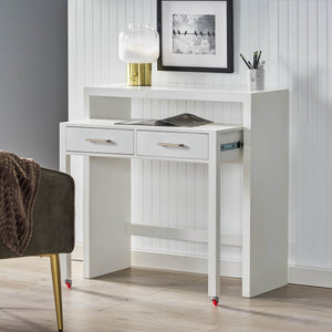 Christopher Knight Home® - Noble House - Thorsen Contemporary Mango Wood Secretary Desk with Storage, White