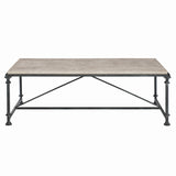 Bernhardt Galesbury Rectangular Metal Cocktail Table 537021