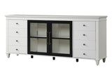 Domino 84 In. Console with 4 Doors