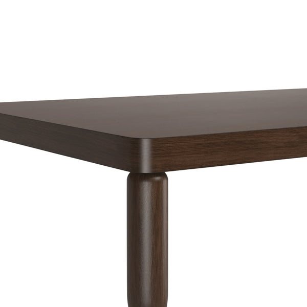 A.R.T. Furniture Verge Rectangular Dining Table – Handcrafted Walnut, Extensible Design, Modern Elegance for Gatherings 337221-1960