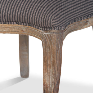 Park Hill Grey Stripe Dining Chair EFS00461