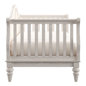 Homelegance By Top-Line Esteban Traditional Wood Slat Daybed White Rubberwood