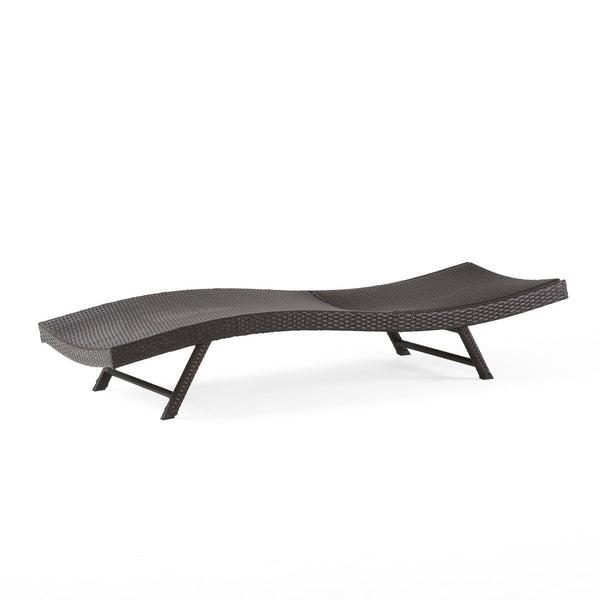 English Elm Christopher Knight Home® - Kauai Pe Wicker Chaise Set - All-Weather Loungers For Ultimate Outdoor Comfort & Relaxation 54087.00MP2