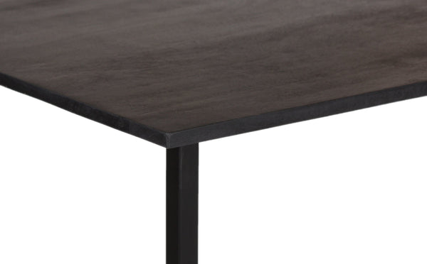 Porter Designs Porter Yuki Solid Wood Bar Stool In Gray - Stylish, Compact Design For Modern Dining Spaces Gray Wood 07-108-08-8654