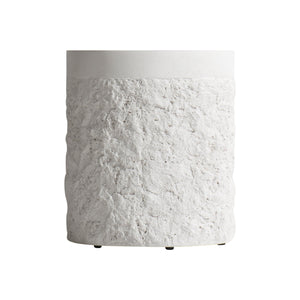 Bernhardt Bernhardt Pismo Seafoam Outdoor Accent Table — Compact 16" Square Stonecast Side Table For Patios X05114