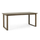 Christopher Knight Home® - Noble House - Nibley Outdoor Acacia Wood Dining Table