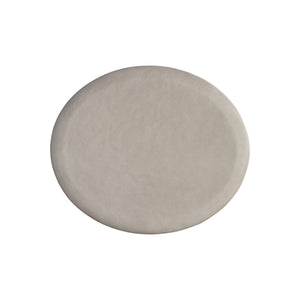 Bernhardt Bernhardt Modern Decliff Side Table In Pumice Cast Resin — Sculptural Pedestal Accent, 26"W X22"D 530130