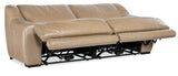 Wayward Power Sofa w/Power Headrest Brown SS650-PH3-070 Hooker Furniture