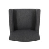 Christopher Knight Home® - Noble House - - Upholstered 30.5 Inch Counter Stools - Charcoal/Gray