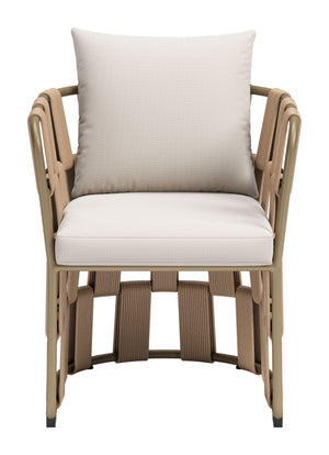 Quadrat Dining Chair White 704012 Zuo Modern