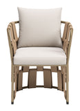 Quadrat Dining Chair White 704012 Zuo Modern