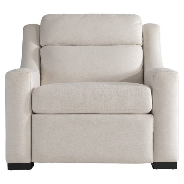 Bernhardt Bernhardt Germain Wingback Power Recliner Chair With Usb Port, Bustle Back & Exposed Wood Legs B222RO