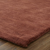 Feizy Rugs Luna Hand Woven Wool Area Rug - Stylish, Stain-resistant, Perfect For High Traffic Spaces & Decor Orange,Red Wool 5798049frst000i6a