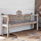 Park Hill Aged Painted Bench EFS81954