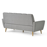 Christopher Knight Home® - Noble House - Treston Mid Century Grey Fabric Sofa