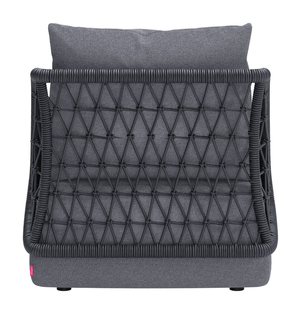 Mekan Accent Chair Gray 704024 Zuo Modern