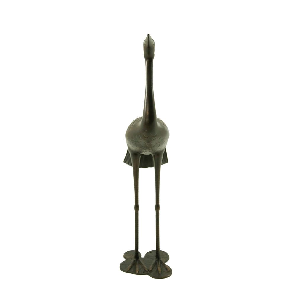 English Elm Christopher Knight Home® - Sunny Outdoor 43 Inch Aluminum Crane Set in Shiny Copper Antique Bronze Finish, Rust-Proof Garden Art Delight 62909.00SHNCOP