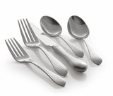 Lenox Reed and Barton Hammered Antique 5 Piece Flatware Place Setting Metallic, STAINLESS METAL 9690805