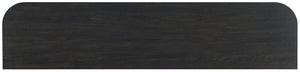 Hooker Furniture Commerce Easton Oak Wood Tv Console with Slatted Doors for Living Room Decor 7228-55050-99