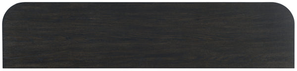 Hooker Furniture Commerce Easton Oak Wood Tv Console with Slatted Doors for Living Room Decor 7228-55050-99
