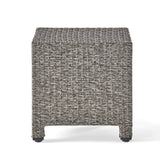 Christopher Knight Home® - Noble House - Puerta Outdoor Mixed Black Wicker Side Table