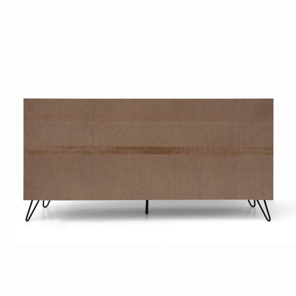 English Elm Christopher Knight Home® - MULTI Function Cabinet with Gray Oak Finish, Spacious 59.25"W Storage, Iron Legs, Modern Design 61168.00