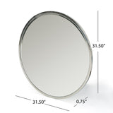 Christopher Knight Home® - Noble House - Verbena Circular Wall Mirror