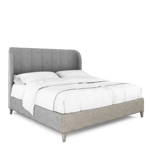 A.R.T. Furniture Vault Queen Upholstered Shelter Bed FOOTBOARD 285125-2354FB Gray 285125-2354FB