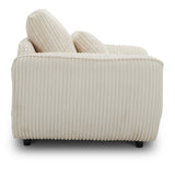 Parker House Parker Living Utopia - Mega Ivory Chair and A Half with Lumbar Pillow Mega Ivory 100% Polyester SUTP#912-MGIV