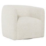 Aline Fabric Swivel Chair (Made to Order)