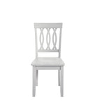 Steve Silver Naples Side Chair White, Set of 2 NA500SW