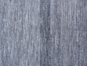 Feizy Rugs Janson Hand Knotted Wool & Viscose Rug | Textured Stripes For Elegant Home & Office Décor Blue,Gray Wool,Viscose I92i6062nvyslvg50