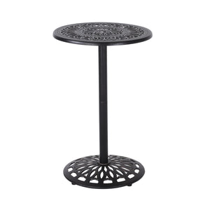 English Elm Christopher Knight Home® - WATERBURY Cast Aluminum Bistro Table Antique Copper Finish — Elegant European Patio Accent, Rust-Resistant Hardware 52473.00