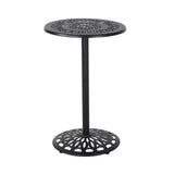 Christopher Knight Home® - Noble House - Hannah Outdoor Iron Shiny Copper Cast Bar Table