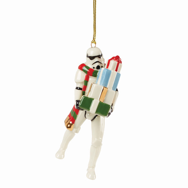 Lenox Stormtrooper Ornament White, WHITE PORCELAIN 894974