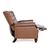 Christopher Knight Home® - Noble House - Trillium Contemporary Faux Leather Tufted Oversized Recliner with Nailhead Trim