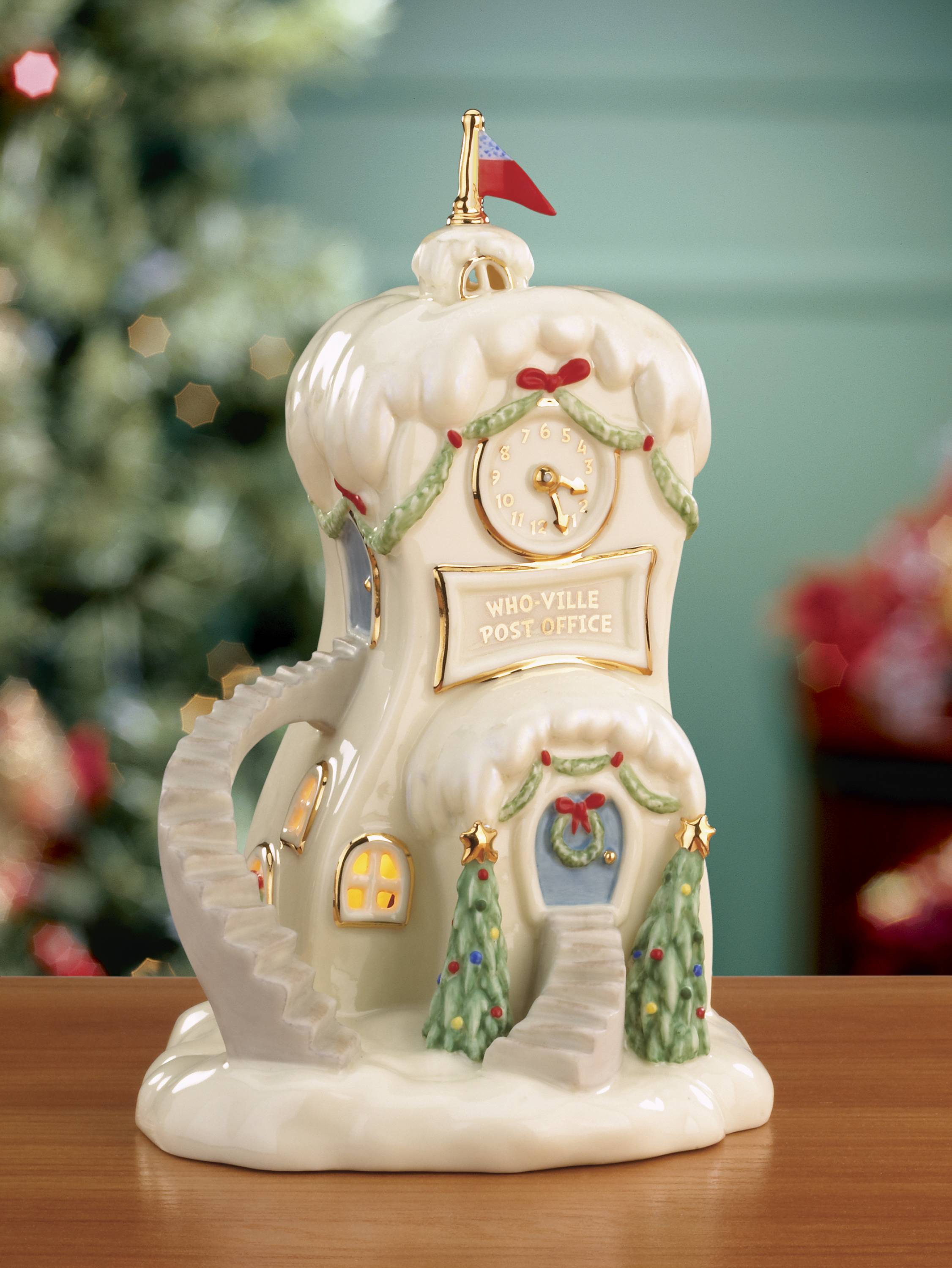 Lenox Who-ville Post Office Figurine