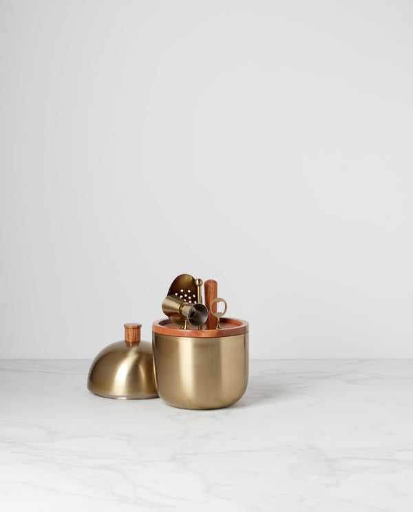 Lenox Cocktail Party Bar Tool Set Metallic, GOLD METAL 891330