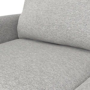 English Elm Livingston 76" Oversized Loveseat In Mist Grey - Eco-Friendly, Mid-Century Modern Comfort Sofa B136P159961